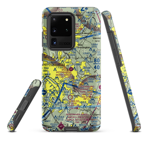 Pittsburgh-Monroeville Airport (4G0) VFR Sectional Samsung Phone Case