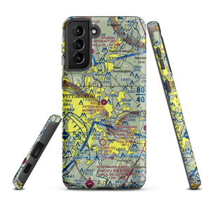 Pittsburgh-Monroeville Airport (4G0) VFR Sectional Samsung Phone Case