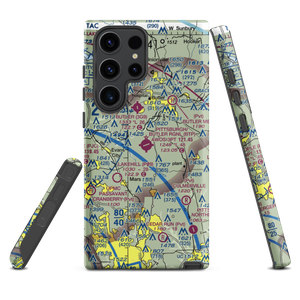 Pittsburgh/Butler Regional Airport (BTP) VFR Sectional Samsung Phone Case