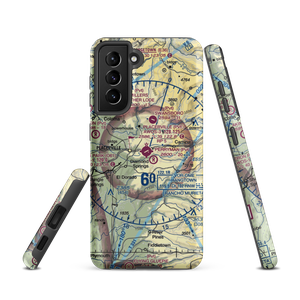 Placerville Airport (PVF) VFR Sectional Samsung Phone Case
