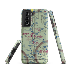 Plainfield International Airport (5WI2) VFR Sectional Samsung Phone Case