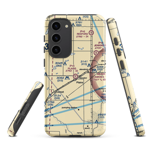 Plains Municipal Airport (2KS5) VFR Sectional Samsung Phone Case