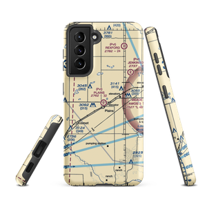 Plains Municipal Airport (2KS5) VFR Sectional Samsung Phone Case