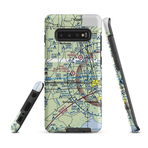 Plane Crazy Airport (25LA) VFR Sectional Samsung Phone Case