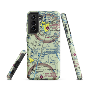 Plane-O-Field Airport (2KY3) VFR Sectional Samsung Phone Case