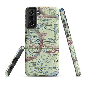 Plantation Pine Airport (3WI8) VFR Sectional Samsung Phone Case