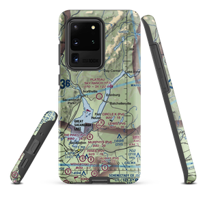 Plateau Sky Ranch Airport (1F2) VFR Sectional Samsung Phone Case