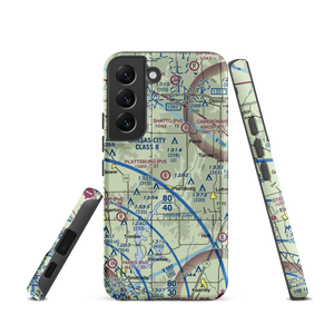 Plattsburg Airpark (5MO) VFR Sectional Samsung Phone Case