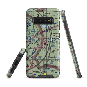 Pleasant Valley Airport (07OK) VFR Sectional Samsung Phone Case