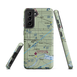 Plihal Farms Airport (SD61) VFR Sectional Samsung Phone Case