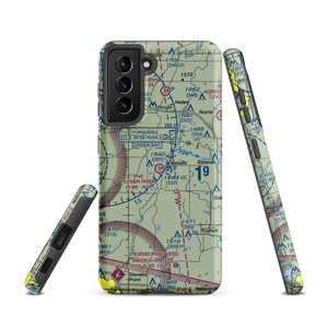 Plover River Airfield (3WI3) VFR Sectional Samsung Phone Case