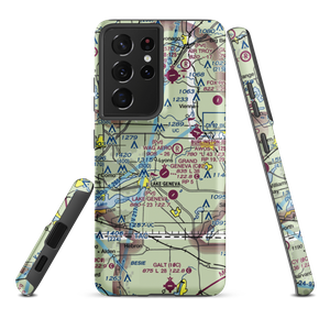 Plows & Props Airport (2WI4) VFR Sectional Samsung Phone Case