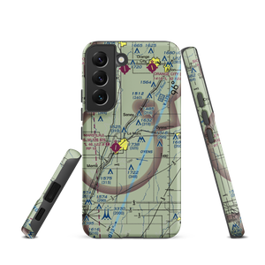 Plueger Airfield (12IA) VFR Sectional Samsung Phone Case