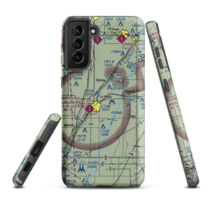 Plueger Airfield (12IA) VFR Sectional Samsung Phone Case