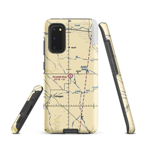 Pluhar Airport (04MT) VFR Sectional Samsung Phone Case