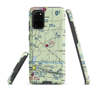 Plunkett Aviation Services Inc Airport (46LA) VFR Sectional Samsung Phone Case