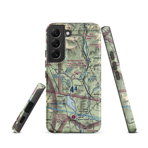 Plymouth Municipal Airport (1P1) VFR Sectional Samsung Phone Case