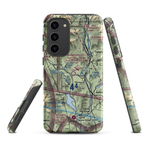 Plymouth Municipal Airport (1P1) VFR Sectional Samsung Phone Case