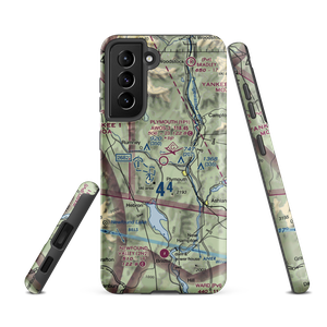 Plymouth Municipal Airport (1P1) VFR Sectional Samsung Phone Case