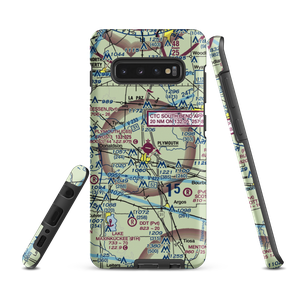 Plymouth Municipal Airport (C65) VFR Sectional Samsung Phone Case