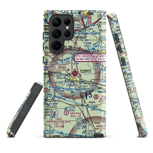 Plymouth Municipal Airport (C65) VFR Sectional Samsung Phone Case