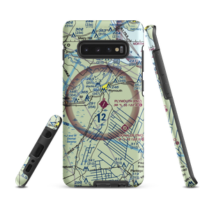 Plymouth Municipal Airport (PMZ) VFR Sectional Samsung Phone Case