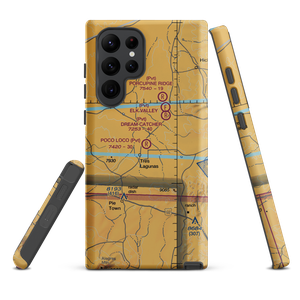 Poco Loco Airport (NM66) VFR Sectional Samsung Phone Case