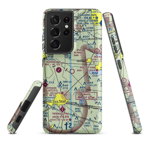 Poetry Flying Ranch Airport (T48) VFR Sectional Samsung Phone Case