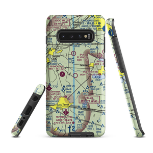 Poetry Flying Ranch Airport (T48) VFR Sectional Samsung Phone Case