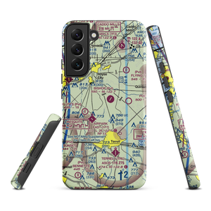 Poetry Landing Airport (T33) VFR Sectional Samsung Phone Case