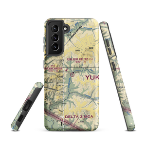 Pogo Mine Airstrip (76AK) VFR Sectional Samsung Phone Case