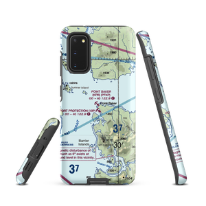 Point Baker Seaplane Base (KPB) VFR Sectional Samsung Phone Case