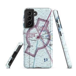 Point Hope Airport (PHO) VFR Sectional Samsung Phone Case