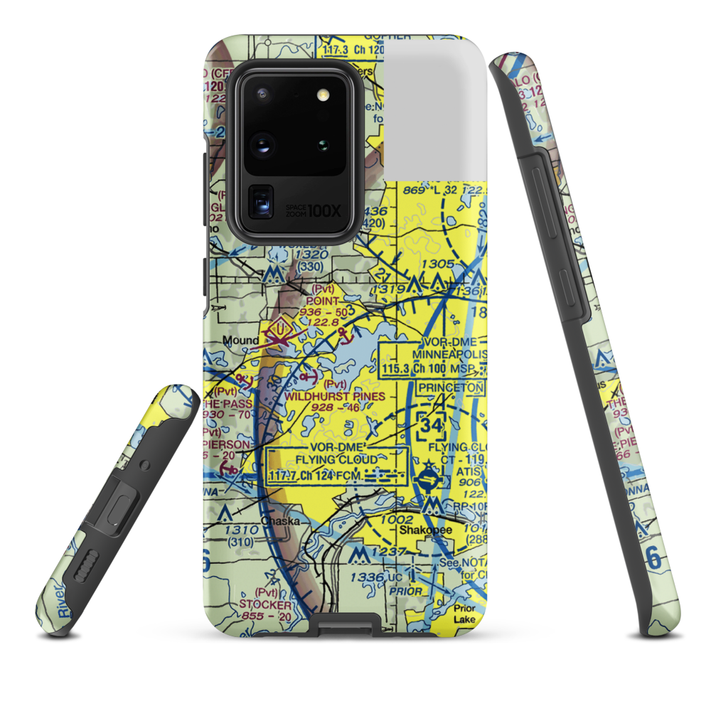 Point Seaplane Base (11MN) VFR Sectional Samsung Phone Case Samsung Galaxy S20 Ultra model shown