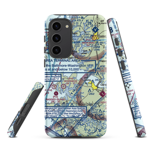 Pokety Airport (3MD8) VFR Sectional Samsung Phone Case