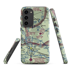 Polish Paradise Airport (WS02) VFR Sectional Samsung Phone Case