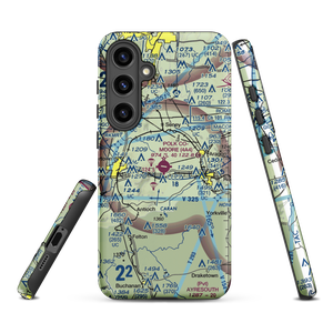 Polk County Airport- Cornelius Moore Field (4A4) VFR Sectional Samsung Phone Case