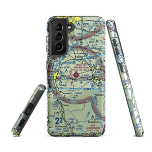 Polk County Airport- Cornelius Moore Field (4A4) VFR Sectional Samsung Phone Case