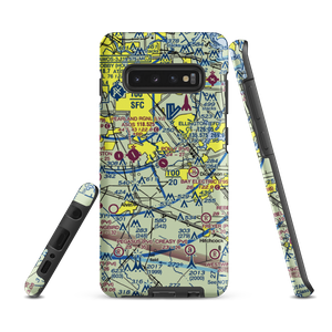 Polly Ranch Airport (7XS0) VFR Sectional Samsung Phone Case