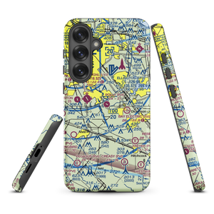 Polly Ranch Airport (7XS0) VFR Sectional Samsung Phone Case
