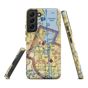 Polson Airport (8S1) VFR Sectional Samsung Phone Case