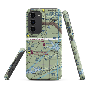 Pomona Lake Airport (39K) VFR Sectional Samsung Phone Case