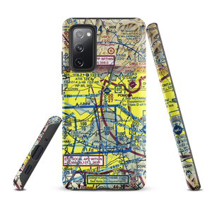 Pomona Police Department Heliport (98L) VFR Sectional Samsung Phone Case