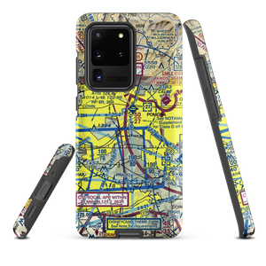 Pomona Police Department Heliport (98L) VFR Sectional Samsung Phone Case