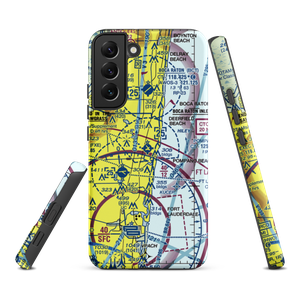 Pompano Beach Airpark (PMP) VFR Sectional Samsung Phone Case