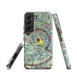 Ponca City Regional Airport (PNC) VFR Sectional Samsung Phone Case