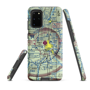 Ponca City Regional Airport (PNC) VFR Sectional Samsung Phone Case