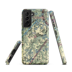 Ponca Int Airport (37AR) VFR Sectional Samsung Phone Case