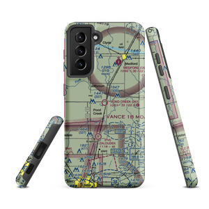 Pond Creek Municipal Airport (2K1) VFR Sectional Samsung Phone Case