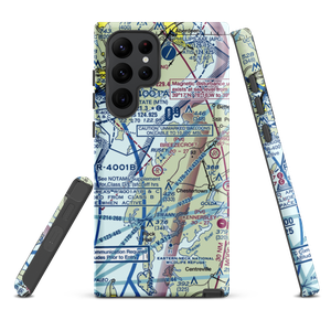 Pond View Private Airport (0MD4) VFR Sectional Samsung Phone Case